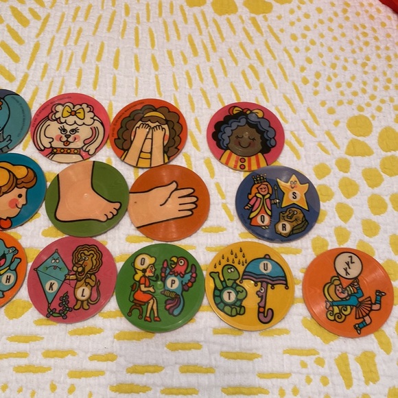 Vintage Mattel Preschool Talking Pictures Schoolhouse in original box with price - Picture 13 of 16